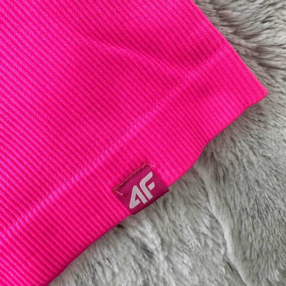 SET of 2 tops 4F Neon Tops shirt Size S/M - Picture 5 of 6